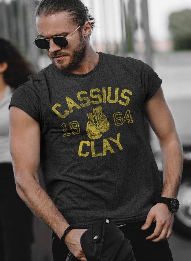 American Classics تيشيرت رياضي أمريكي كلاسيكي للبالغين، يضم محمد علي وكاسيوس كلاي، بطل العالم في الملاكمة للوزن الثقيل عام 1964. - Image 3